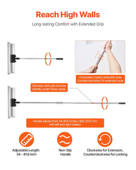 VEVOR 32-inch drywall skim blade for extensive skim coats