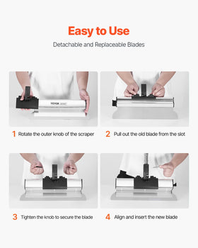 VEVOR 40-inch drywall skim blade for wide surfaces