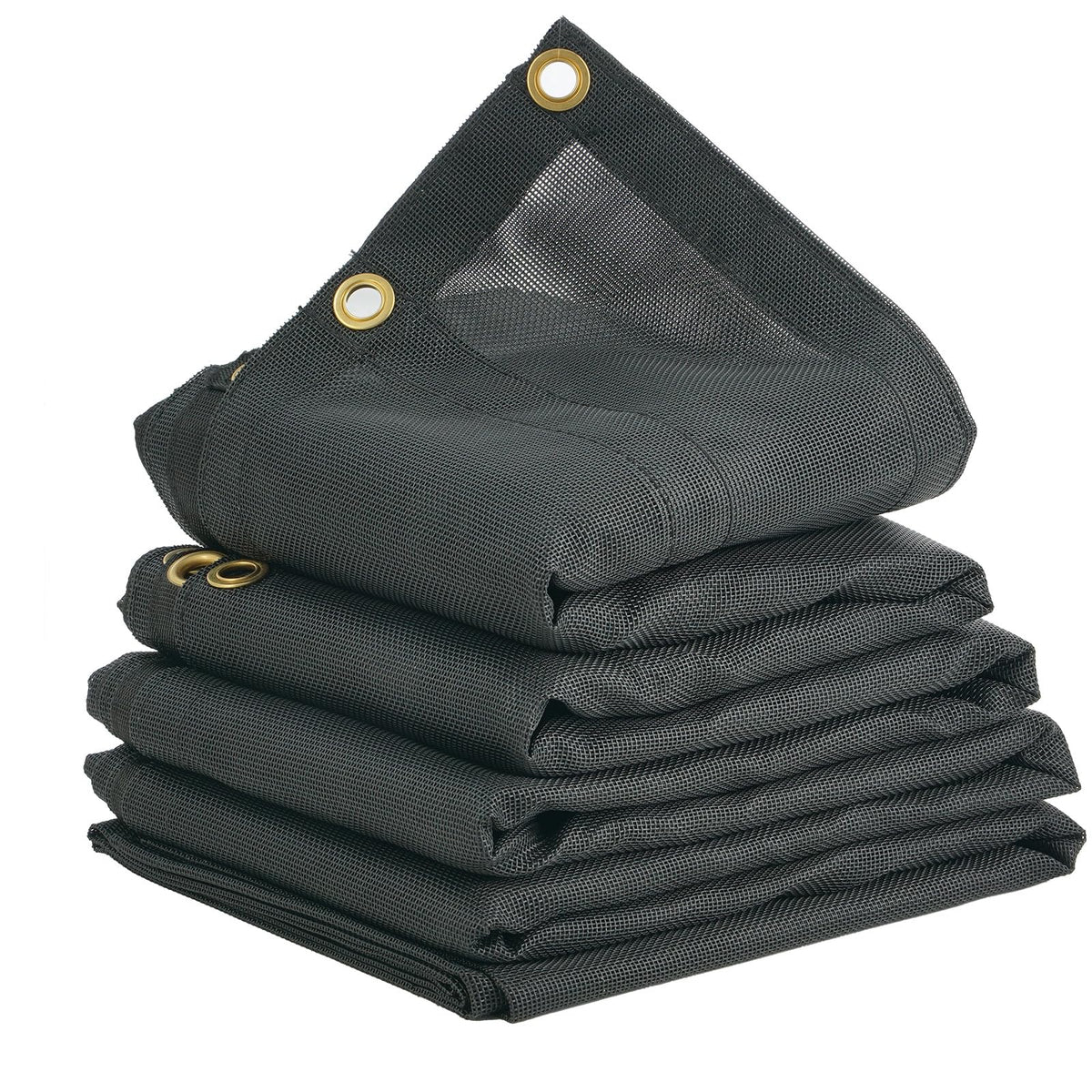 VEVOR dump truck mesh tarp with front pocket for roller storage