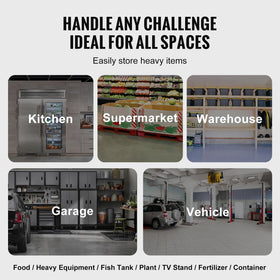 VEVOR dunnage rack outdoor-ready with corrosion-resistant finish