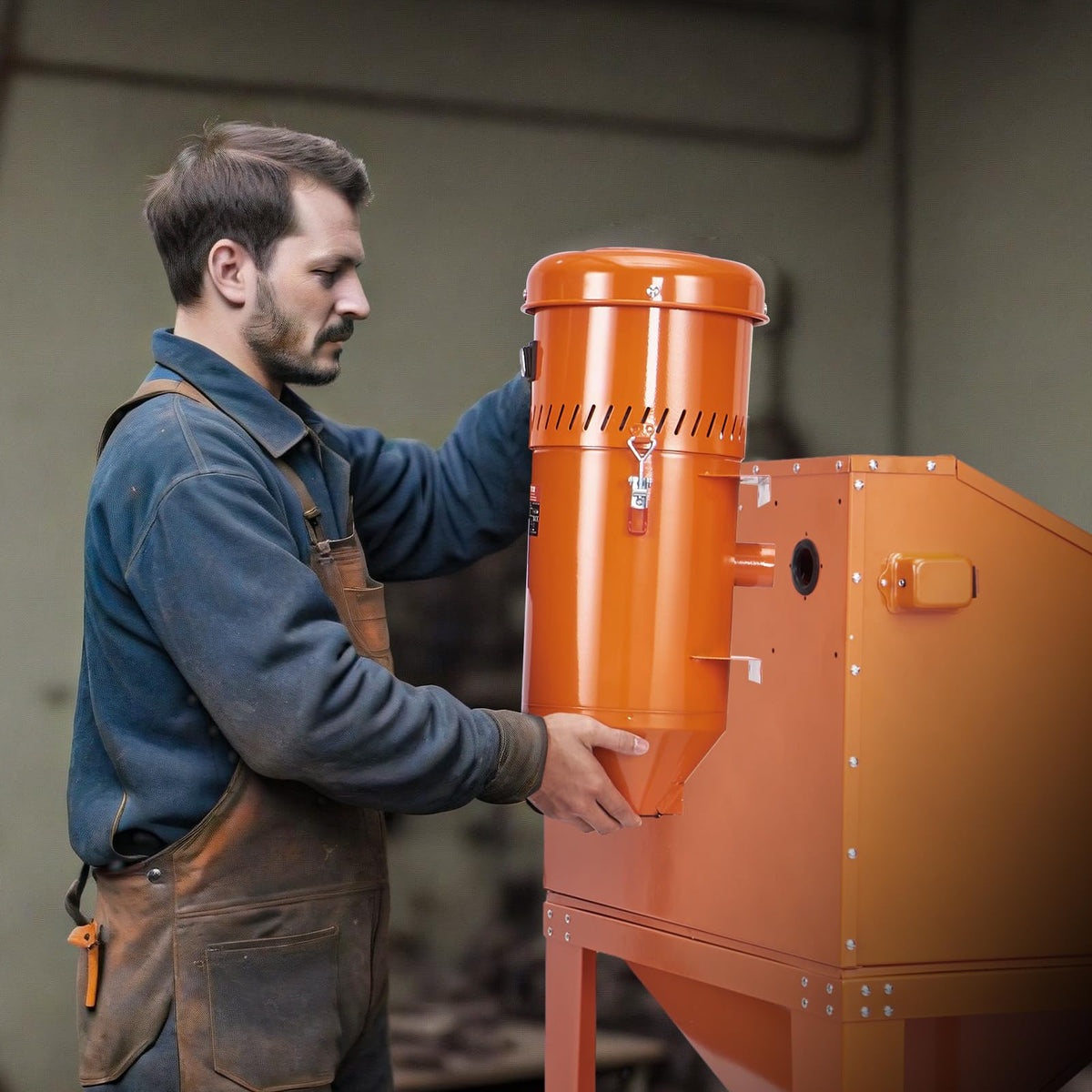 VEVOR aluminum oxide compatibility reduces mess and supports media reuse.