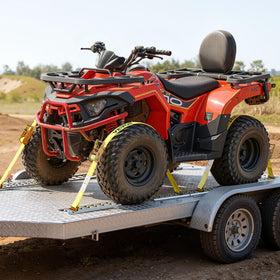 VEVOR E-Track strap packaged ready for transport and storage