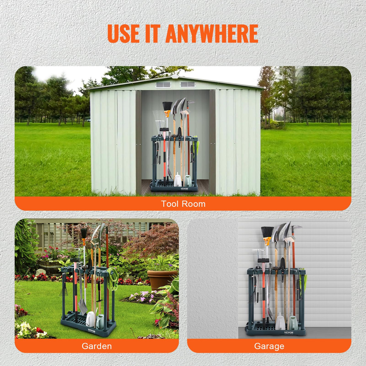 VEVOR Easy assembly requires no specialized tools for quick setup.