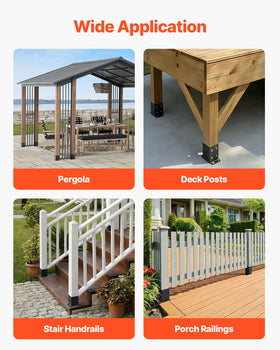 VEVOR easy installation with drill-ready holes and manual.
