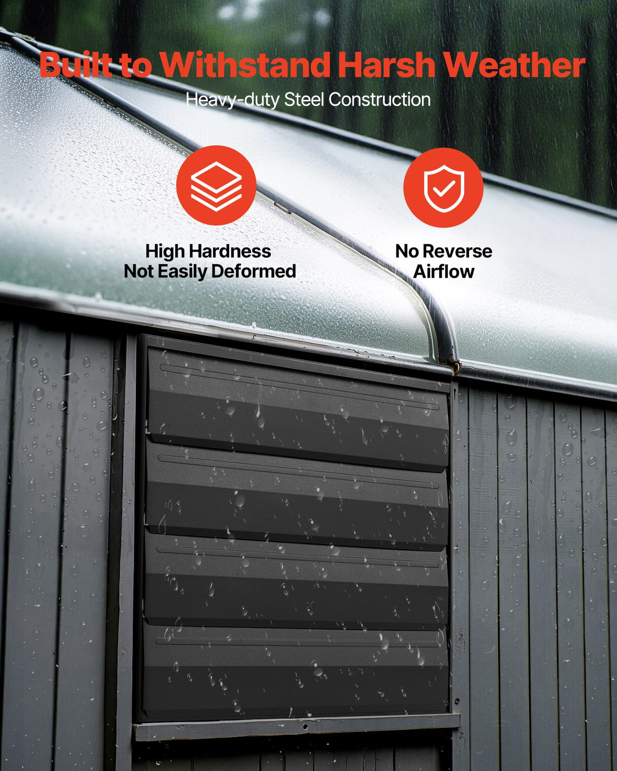 VEVOR EC motor ensures quiet, smooth operation for long days
