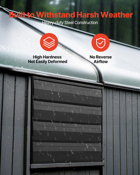 VEVOR EC motor ensures quiet, smooth operation for long days