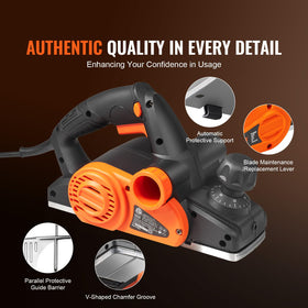 VEVOR ergonomic grip supports comfortable operation across longer sessions.