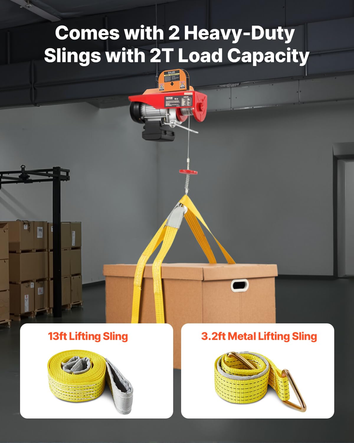 VEVOR double-line lift at 440 lbs for heavier loads