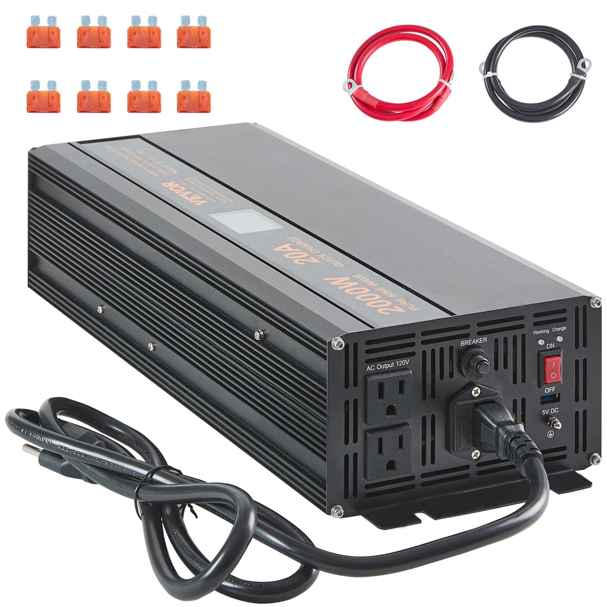 VEVOR emergency sump pump backup designed for basement protection