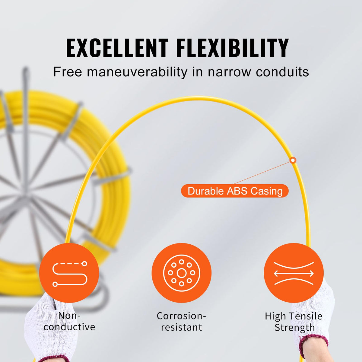 VEVOR extended brake handle offers precise control during pulling
