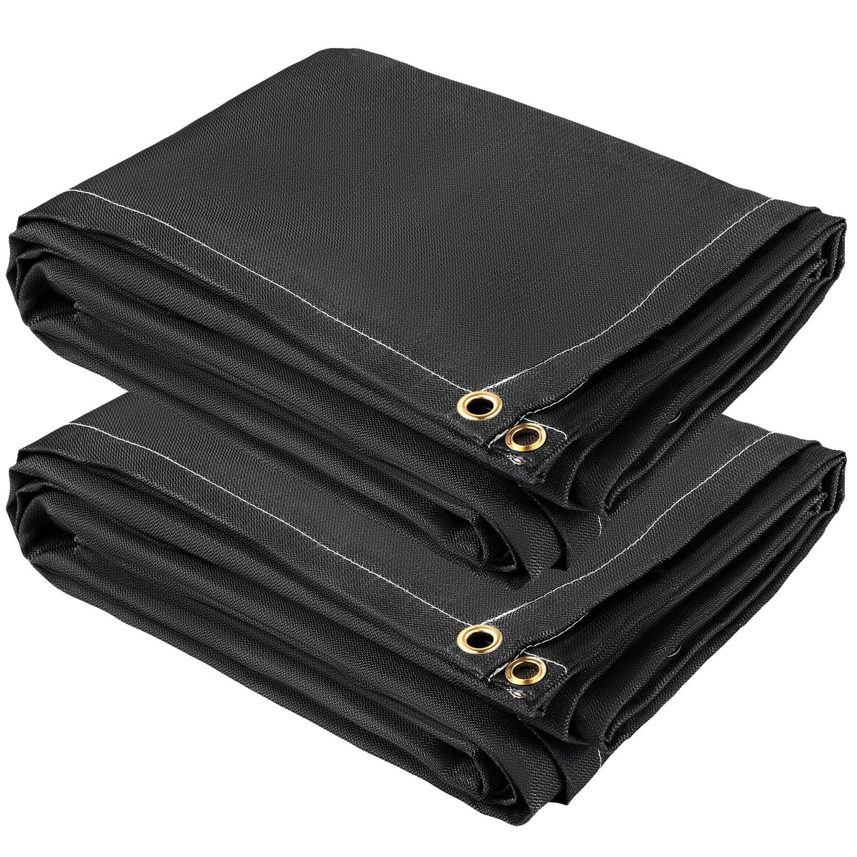 VEVOR Fire Blanket black emergency cover supports rapid response and personal safety.