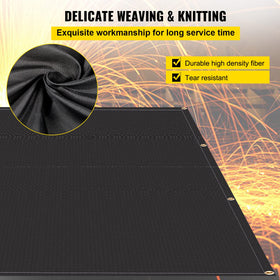 VEVOR Fire Blanket durable weave supports repetitive welding and grinding tasks.