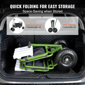 VEVOR 600D Oxford fabric resists wear and weather for long-lasting use