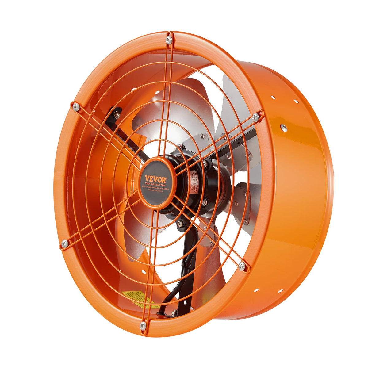 VEVOR gable mount fan outer security mesh blocks debris.