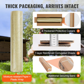 VEVOR mesh protects garden beds and orchard trees