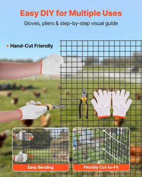 VEVOR mesh protecting garden beds and small pets