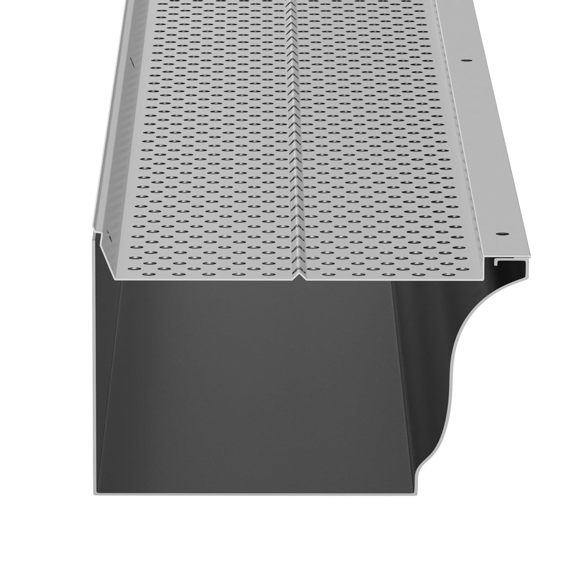 VEVOR Gutter Guard 0.157-inch mesh blocks leaves and needles while promoting drainage.