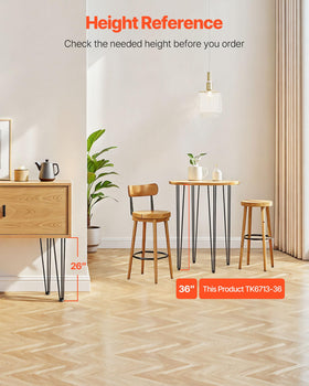 VEVOR hairpin table legs 36in diy-project-ideas, transform spaces