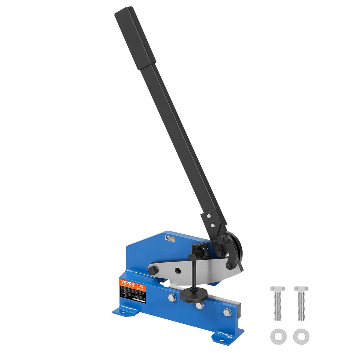 VEVOR Hand Plate Shear 8-inch front view for compact benchtop cutting