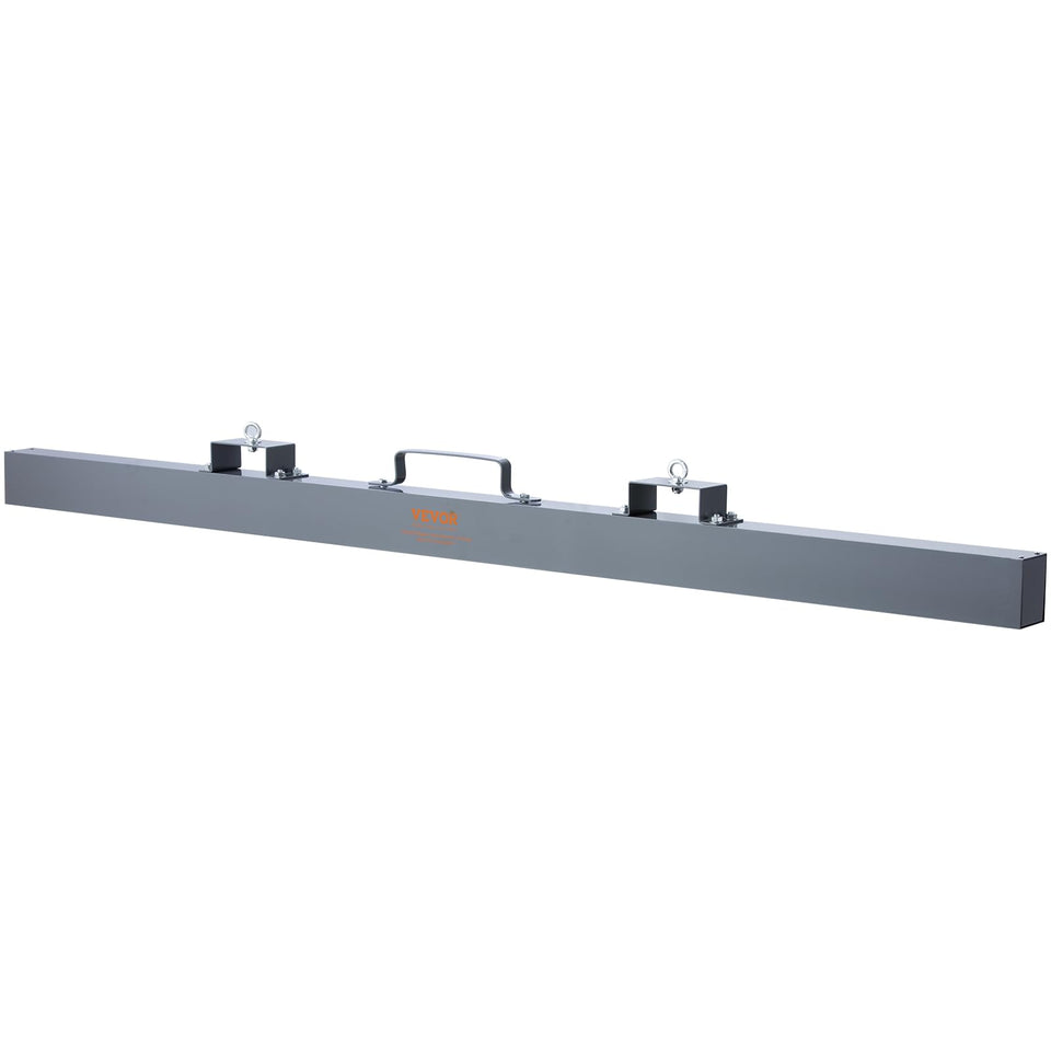 VEVOR hanging magnetic sweeper with 120 lbs lift for warehouse cleanup