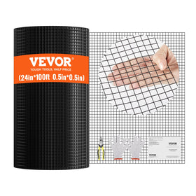 VEVOR hardware cloth with 1/2 inch grid on a 24x100 ft roll for durable fencing