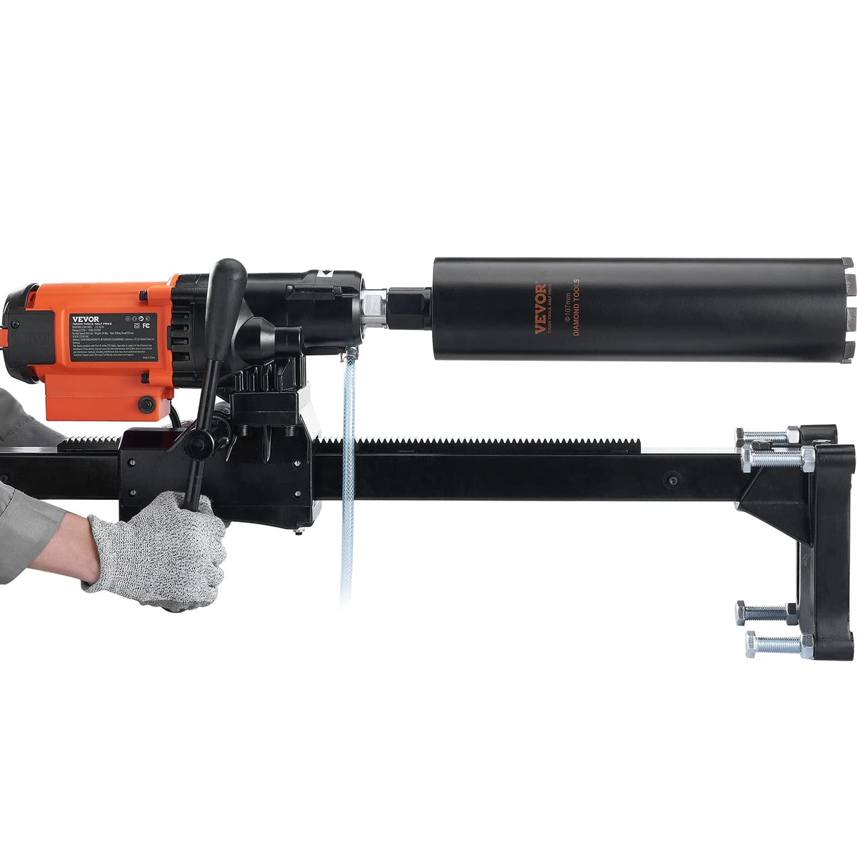 VEVOR heavy-duty drilling across concrete, brick, marble, and stone