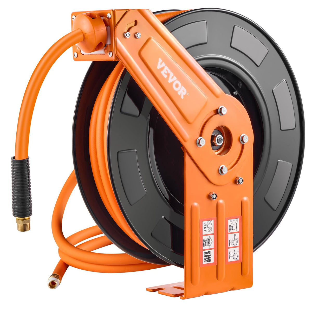 VEVOR heavy duty single arm reel ready for frequent use