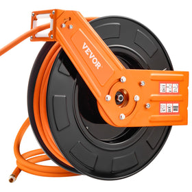 VEVOR heavy-duty steel reel delivers sturdy performance in shop or garage