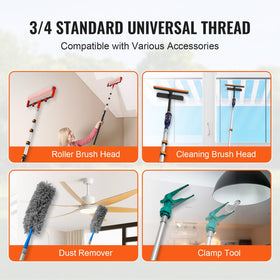 VEVOR high reach cleaning and painting setup for hard-to-reach areas.