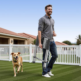 VEVOR portable design allows easy transport between rooms