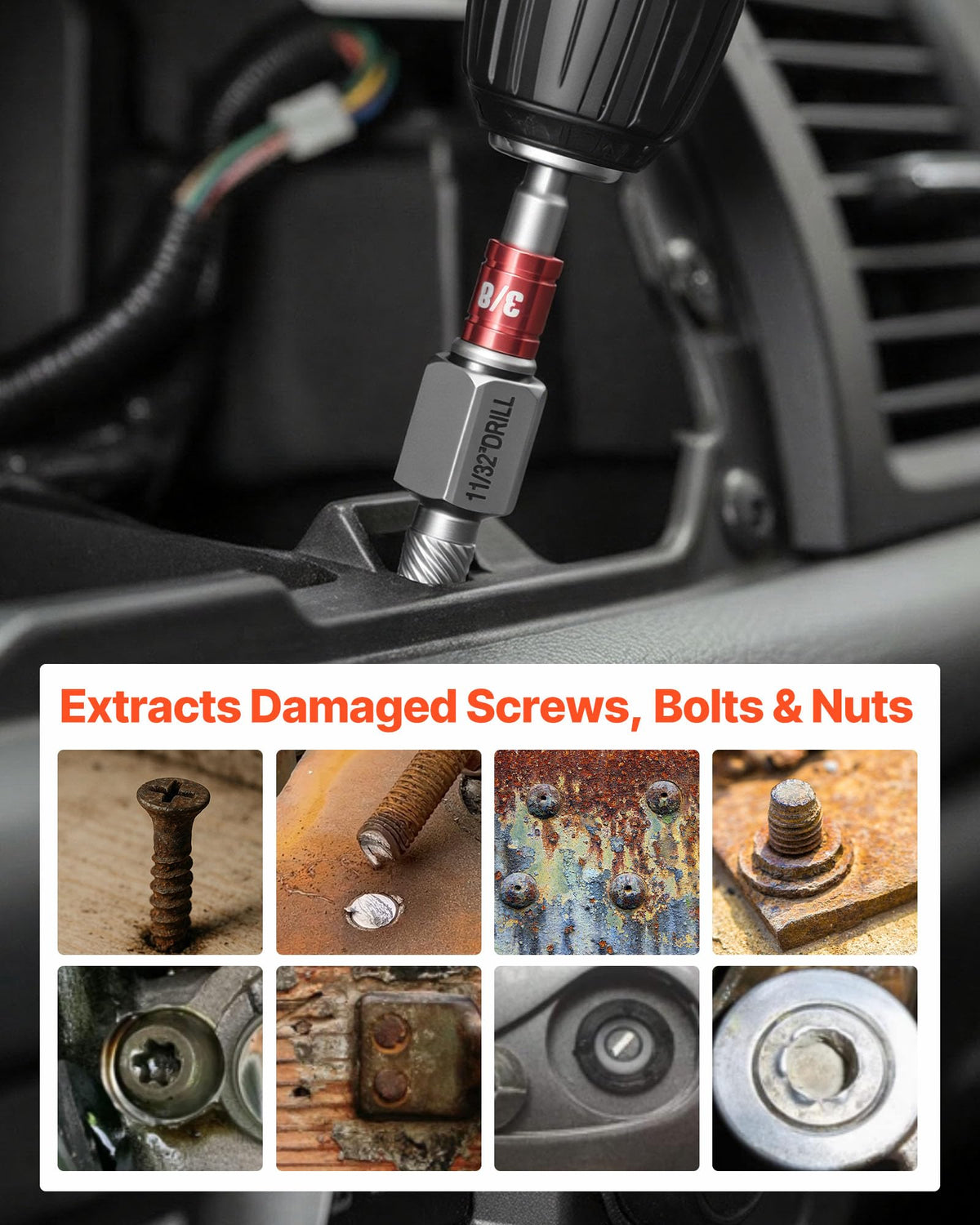 VEVOR heavy-duty CR-MO tools designed for frequent workshop use.