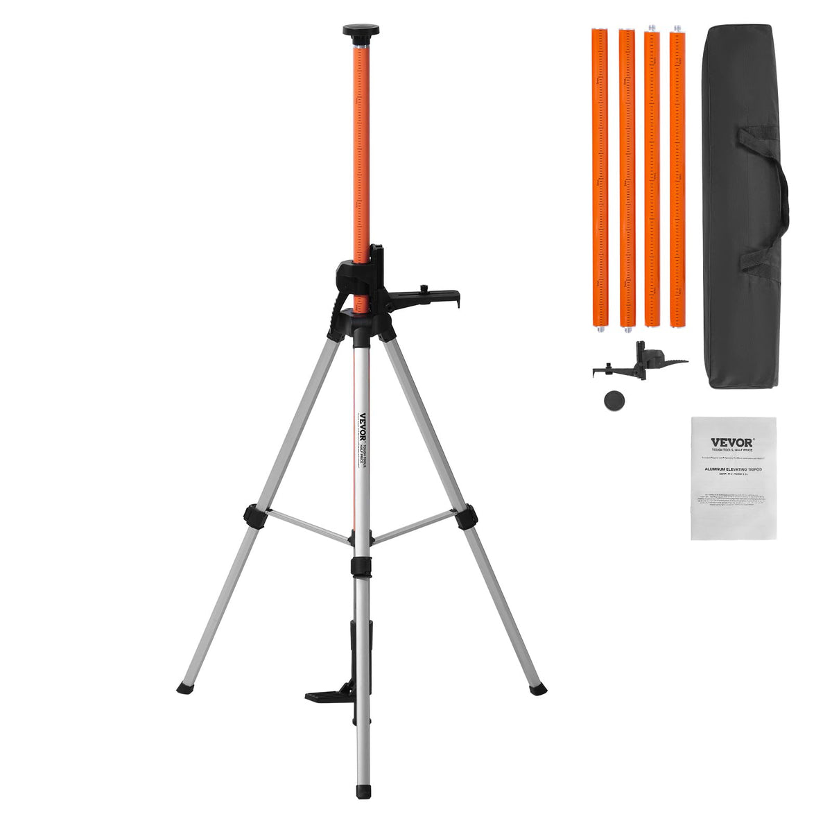 VEVOR versatile tripod ideal for construction, interior design, and landscape work
