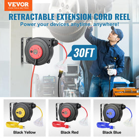 VEVOR lighted triple-outlet socket showing powered indicator for easier setup