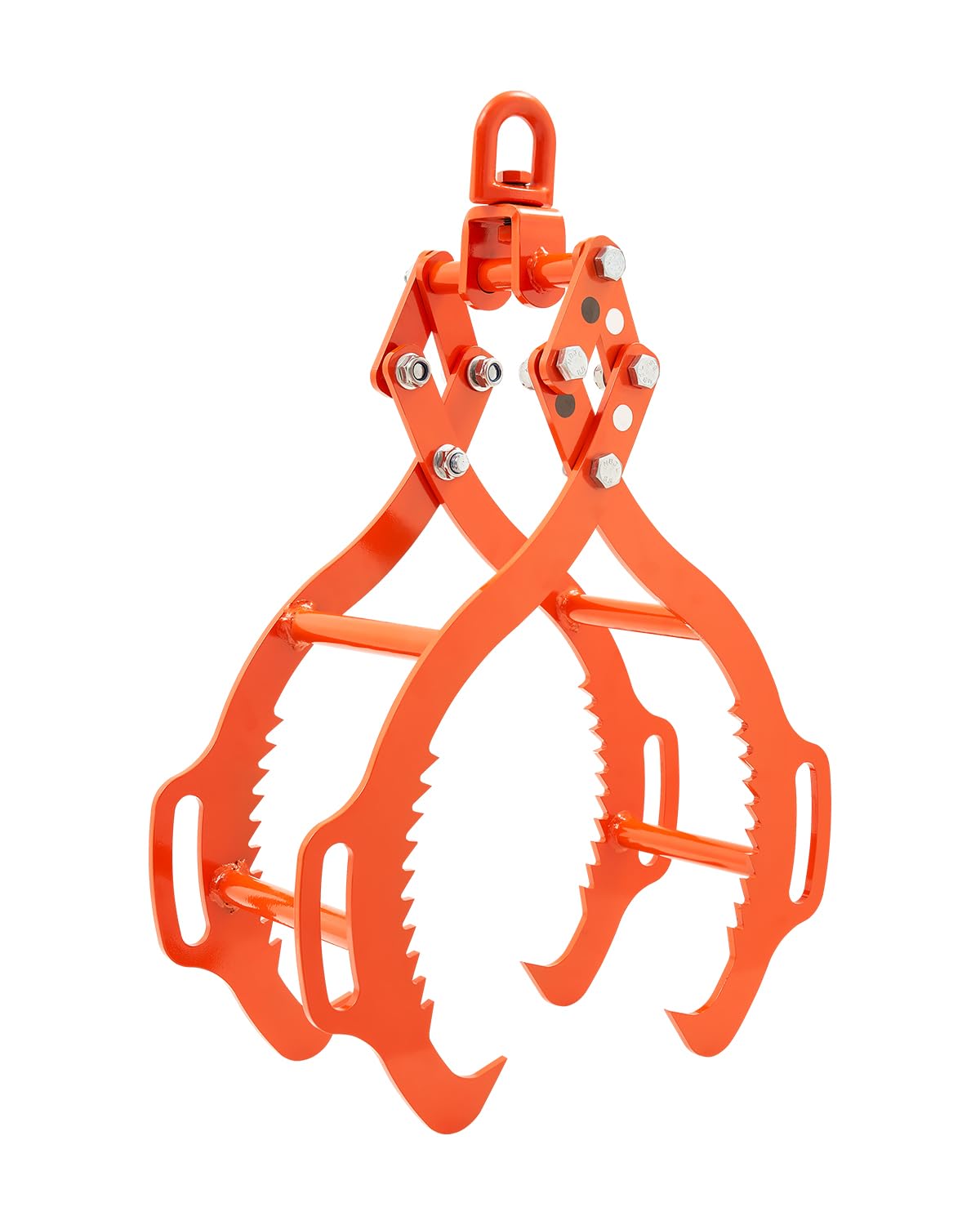 VEVOR log lifting tongs with adjustable opening for versatile log sizes.