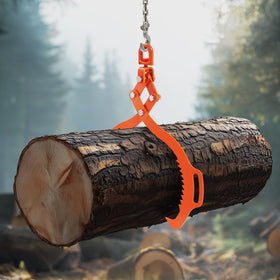 VEVOR ergonomic handles on log tongs reduce fatigue during long sessions.