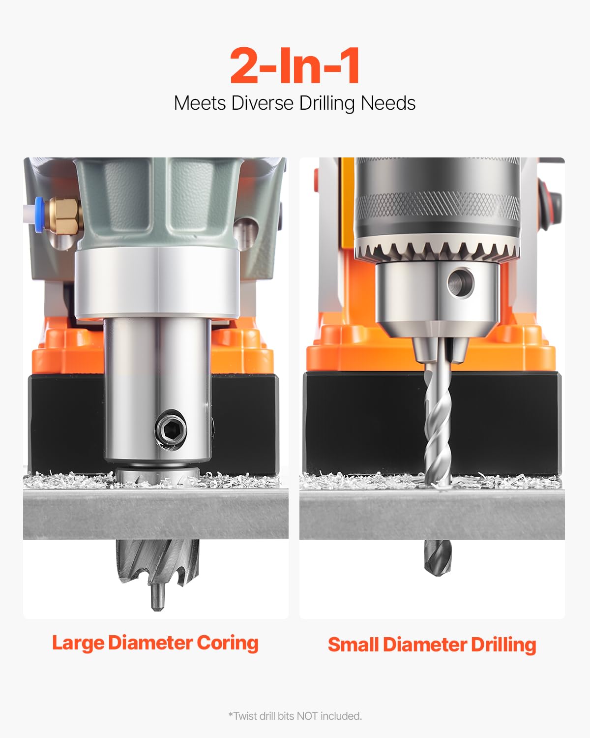 VEVOR coolant bottle supports longer cutter life during drilling.