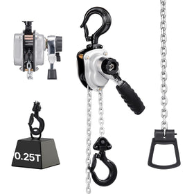 VEVOR manual lever chain hoist compact design for tight spaces