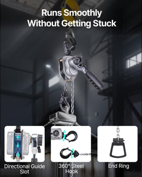 VEVOR 10 ft G80 alloy chain resists corrosion for tough tasks