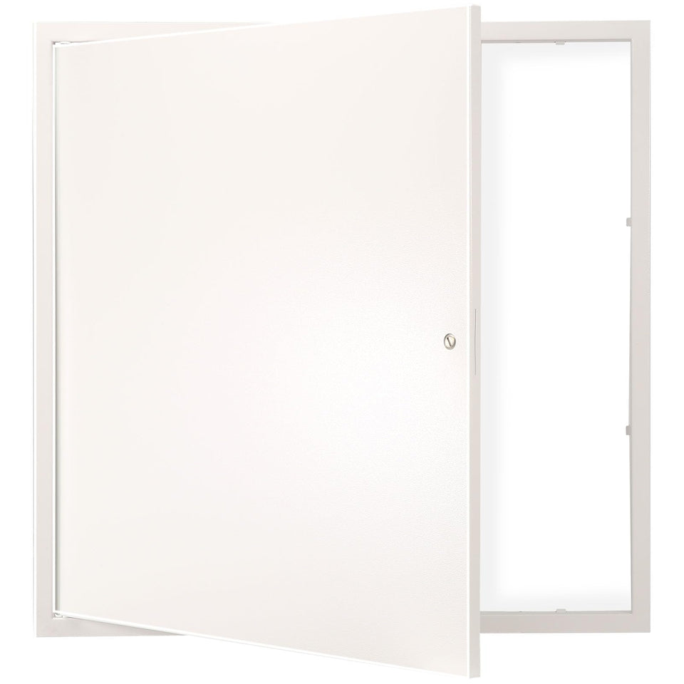 VEVOR metal access panel on ceiling with 24x24 opening for easy behind-wall access.