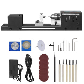 VEVOR mini lathe ready-to-use setup for beginners