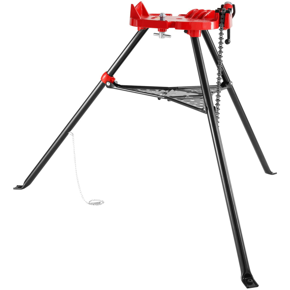 VEVOR Mophorn 460-6 tripod stand ready for construction tasks on site.