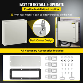 IP66 rated enclosure indicating water and dust resistance.