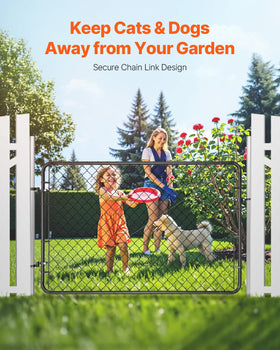 VEVOR gate fits openings 24 to 72 inches for flexible installation.