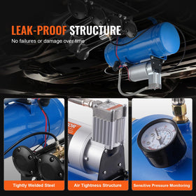 VEVOR PA pipe handles high temperatures up to 120°C for reliability.