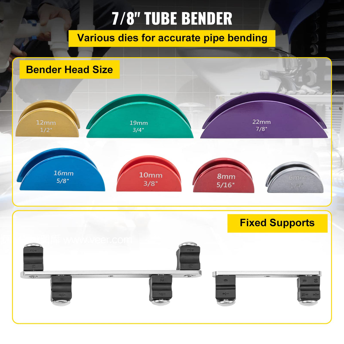 VEVOR reverse bend attachment expands routing options for complex layouts.