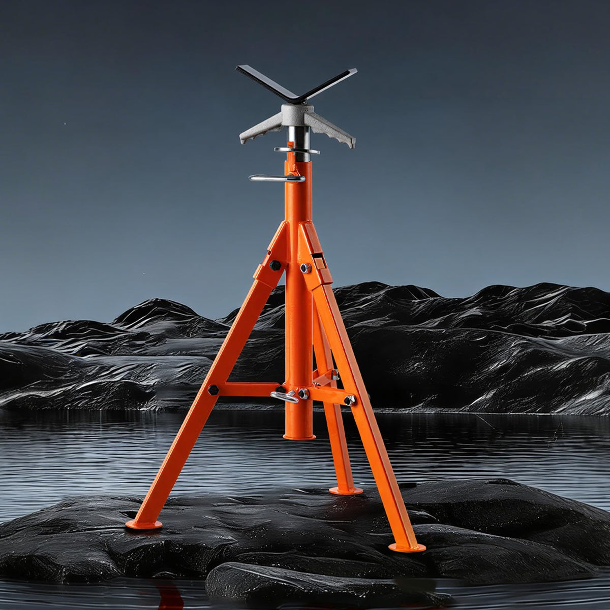 VEVOR pipe stand supports 1/2 to 12 inch pipes for diverse tasks
