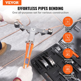 VEVOR forward-reverse bending enables access in tight spaces.