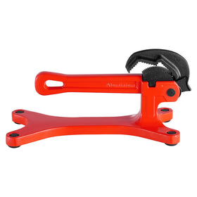 VEVOR pipe vise ready for job-site use and efficient workflow.