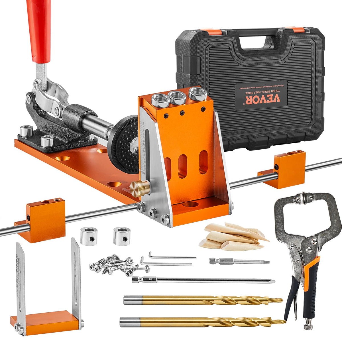Pocket screws and plugs for quick, clean joints