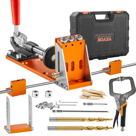 Pocket screws and plugs for quick, clean joints
